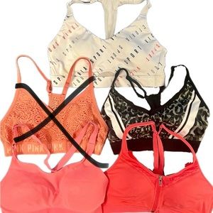 Bundle Victoria sport and Pink sports bras S-M NWOT
